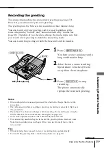 Предварительный просмотр 35 страницы Sony SPP-A2470 Operating Instructions Manual