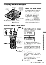 Предварительный просмотр 43 страницы Sony SPP-A2470 Operating Instructions Manual