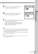 Preview for 21 page of Sony SPP-A2480 - Cordless Telephone With Answering System Operating Instructions Manual