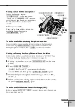 Preview for 29 page of Sony SPP-A2480 - Cordless Telephone With Answering System Operating Instructions Manual