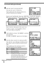 Preview for 38 page of Sony SPP-A2480 - Cordless Telephone With Answering System Operating Instructions Manual