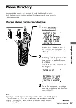 Preview for 41 page of Sony SPP-A2480 - Cordless Telephone With Answering System Operating Instructions Manual