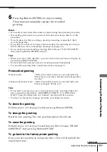 Preview for 55 page of Sony SPP-A2480 - Cordless Telephone With Answering System Operating Instructions Manual