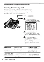 Preview for 58 page of Sony SPP-A2480 - Cordless Telephone With Answering System Operating Instructions Manual