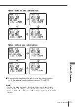 Preview for 77 page of Sony SPP-A2480 - Cordless Telephone With Answering System Operating Instructions Manual