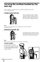 Preview for 80 page of Sony SPP-A2480 - Cordless Telephone With Answering System Operating Instructions Manual