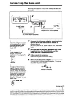 Предварительный просмотр 13 страницы Sony SPP-A250 Primary Operating Instructions Manual