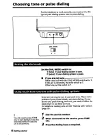 Предварительный просмотр 16 страницы Sony SPP-A250 Primary Operating Instructions Manual