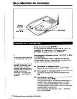 Предварительный просмотр 72 страницы Sony SPP-A250 Primary Operating Instructions Manual