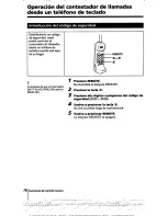 Предварительный просмотр 78 страницы Sony SPP-A250 Primary Operating Instructions Manual