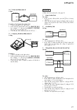 Предварительный просмотр 21 страницы Sony SPP-A2770 - 2.4ghz Cordless Telephone Service Manual