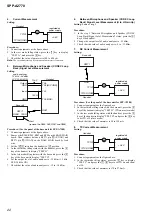 Предварительный просмотр 22 страницы Sony SPP-A2770 - 2.4ghz Cordless Telephone Service Manual