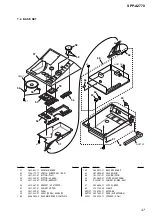 Preview for 47 page of Sony SPP-A2770 - 2.4ghz Cordless Telephone Service Manual