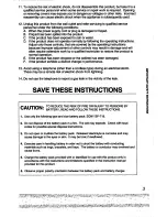 Preview for 3 page of Sony SPP-A40 Operating Instructions Manual