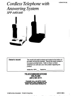 Preview for 52 page of Sony SPP-A40 Operating Instructions Manual