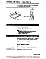 Предварительный просмотр 19 страницы Sony SPP-A5000 Operating Instructions Manual