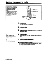 Предварительный просмотр 22 страницы Sony SPP-A5000 Operating Instructions Manual