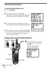 Preview for 46 page of Sony SPP-A9276 - Cordless Telephone With Answering Machine Operating Instructions Manual