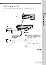 Preview for 8 page of Sony SPP-A940 - 900 Mhz Cordless Telephone Operating Instructions Manual