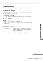 Preview for 22 page of Sony SPP-A940 - 900 Mhz Cordless Telephone Operating Instructions Manual