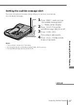 Preview for 24 page of Sony SPP-A940 - 900 Mhz Cordless Telephone Operating Instructions Manual