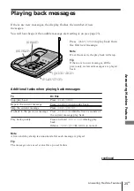 Preview for 26 page of Sony SPP-A940 - 900 Mhz Cordless Telephone Operating Instructions Manual