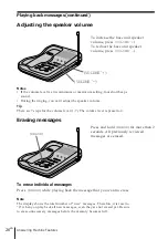 Preview for 27 page of Sony SPP-A940 - 900 Mhz Cordless Telephone Operating Instructions Manual