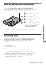 Preview for 28 page of Sony SPP-A940 - 900 Mhz Cordless Telephone Operating Instructions Manual