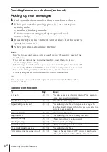 Preview for 31 page of Sony SPP-A940 - 900 Mhz Cordless Telephone Operating Instructions Manual