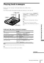 Предварительный просмотр 31 страницы Sony SPP-A945 Operating Instructions Manual