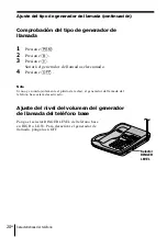 Предварительный просмотр 62 страницы Sony SPP-A945 Operating Instructions Manual