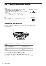 Preview for 8 page of Sony SPP-A947 Operating Instructions Manual