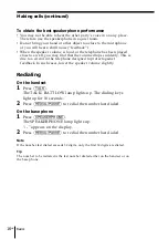 Preview for 16 page of Sony SPP-A947 Operating Instructions Manual