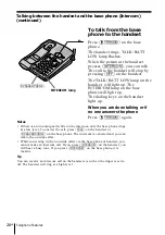 Preview for 26 page of Sony SPP-A947 Operating Instructions Manual