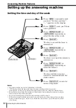 Preview for 30 page of Sony SPP-A947 Operating Instructions Manual