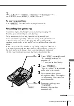 Preview for 31 page of Sony SPP-A947 Operating Instructions Manual