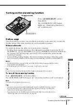 Preview for 35 page of Sony SPP-A947 Operating Instructions Manual