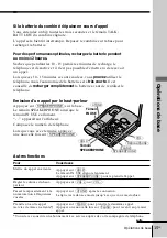 Preview for 67 page of Sony SPP-A947 Operating Instructions Manual