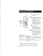 Предварительный просмотр 54 страницы Sony SPP-A957 - Cordless Telephone With Answering System Operating Instructions Manual