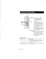 Предварительный просмотр 56 страницы Sony SPP-A957 - Cordless Telephone With Answering System Operating Instructions Manual