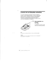 Preview for 68 page of Sony SPP-A957 - Cordless Telephone With Answering System Operating Instructions Manual