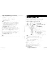 Предварительный просмотр 6 страницы Sony SPP-A967 - Cordless Telephone With Answering System Operating Instructions Manual