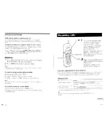 Предварительный просмотр 9 страницы Sony SPP-A967 - Cordless Telephone With Answering System Operating Instructions Manual