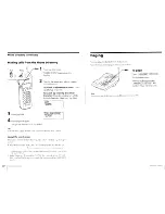 Предварительный просмотр 13 страницы Sony SPP-A967 - Cordless Telephone With Answering System Operating Instructions Manual