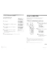 Предварительный просмотр 21 страницы Sony SPP-A967 - Cordless Telephone With Answering System Operating Instructions Manual