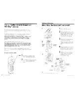 Предварительный просмотр 23 страницы Sony SPP-A967 - Cordless Telephone With Answering System Operating Instructions Manual