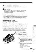 Предварительный просмотр 85 страницы Sony SPP-A968 - Cordless Telephone Operating Instructions Manual