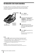 Предварительный просмотр 92 страницы Sony SPP-A968 - Cordless Telephone Operating Instructions Manual