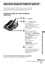 Предварительный просмотр 93 страницы Sony SPP-A968 - Cordless Telephone Operating Instructions Manual