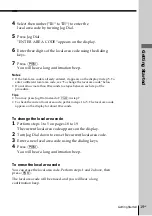 Preview for 19 page of Sony SPP-A972 - Cordless Telephone With Answering System Operating Instructions Manual